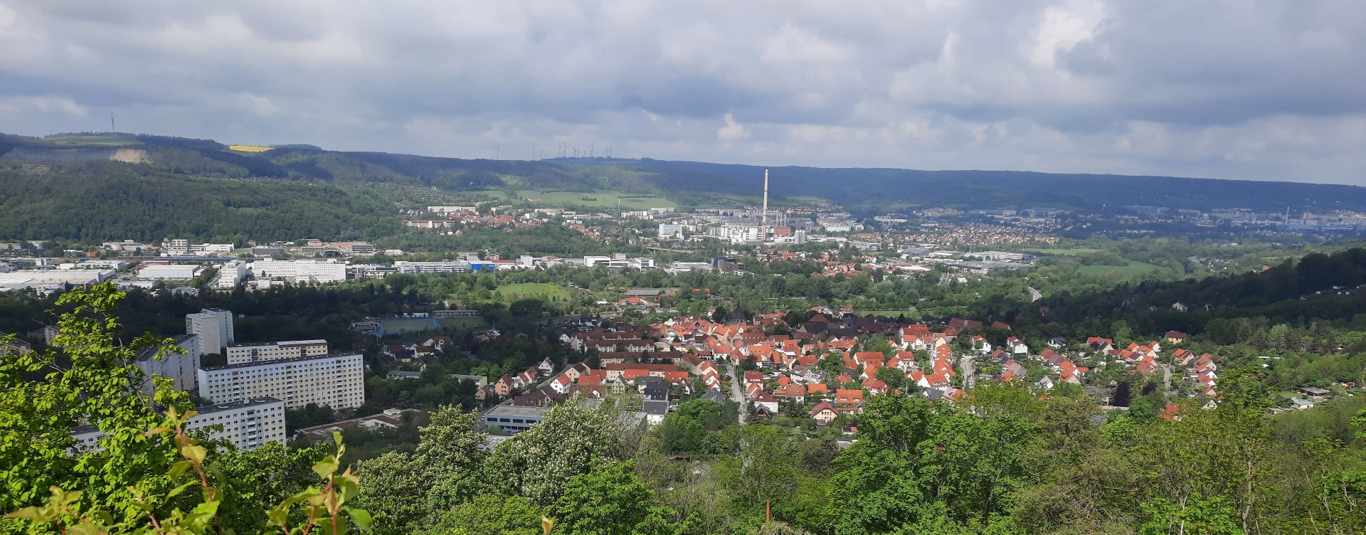 Jena, Blick vom Dietrichstein